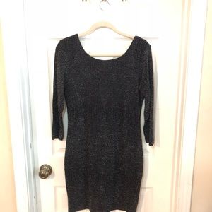 Sparkly Sweater Dress